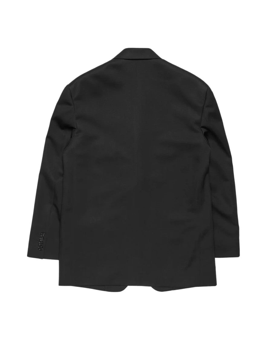 Acne Studios Black Mono Gabardine Blazer