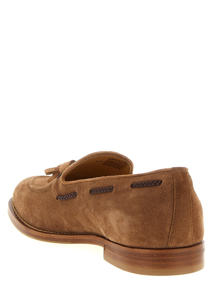Brunello Cucinelli Suede Loafers