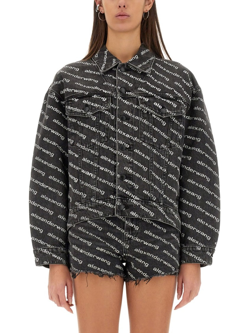 T By Alexander Wang Falling Back Jacket