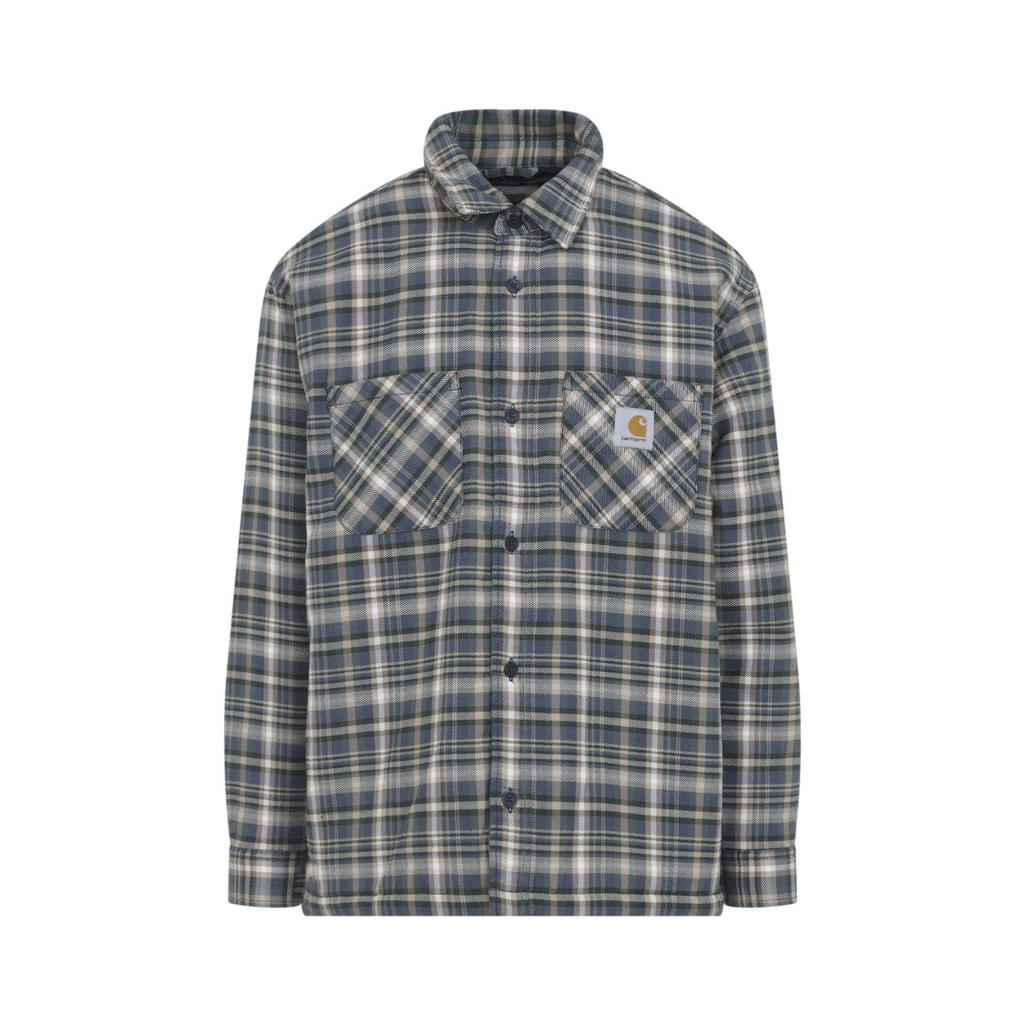 Carhartt Wip Cronyn Dark Navy Cotton Shirt Jacket