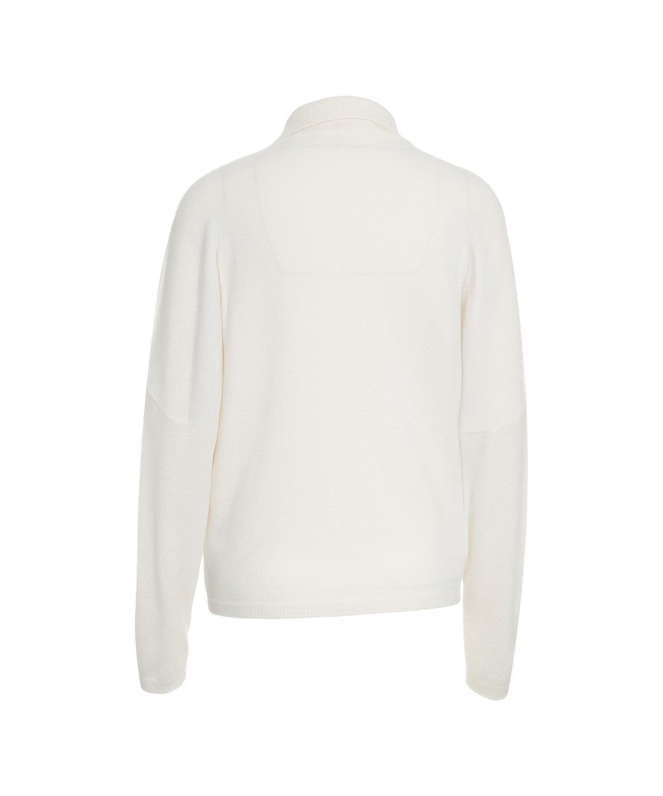 Mvm Knitted Sweater With Polo Neck