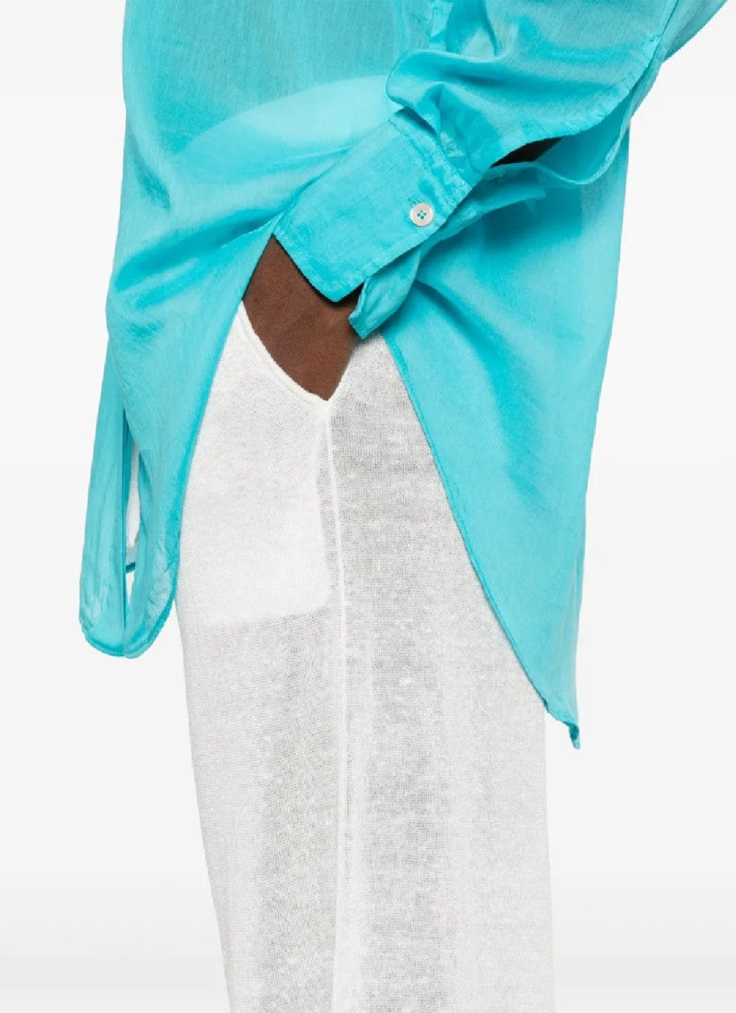 P.A.R.O.S.H. Wide-Leg Pants With High Waist
