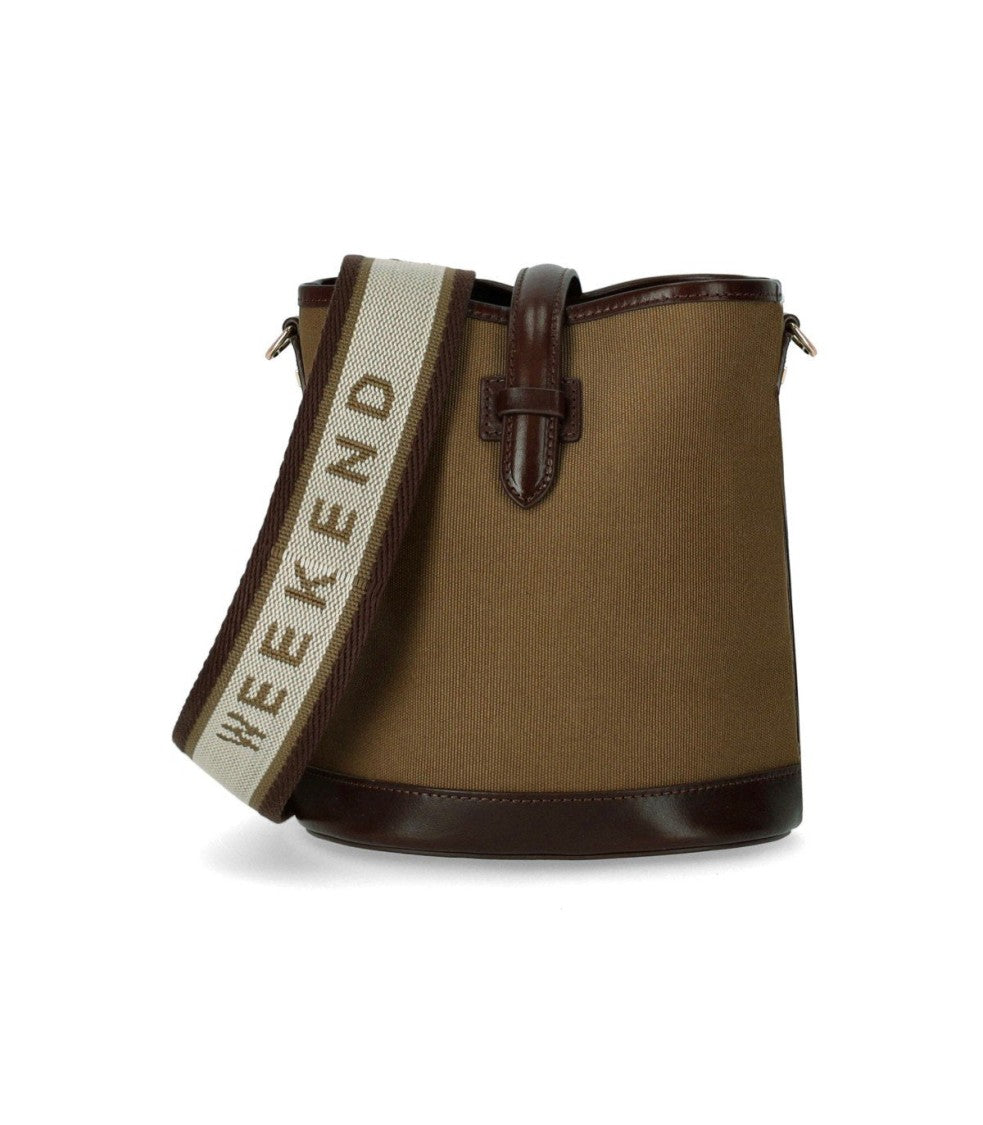 Max Mara Vasaio Bronze Bucket Bag