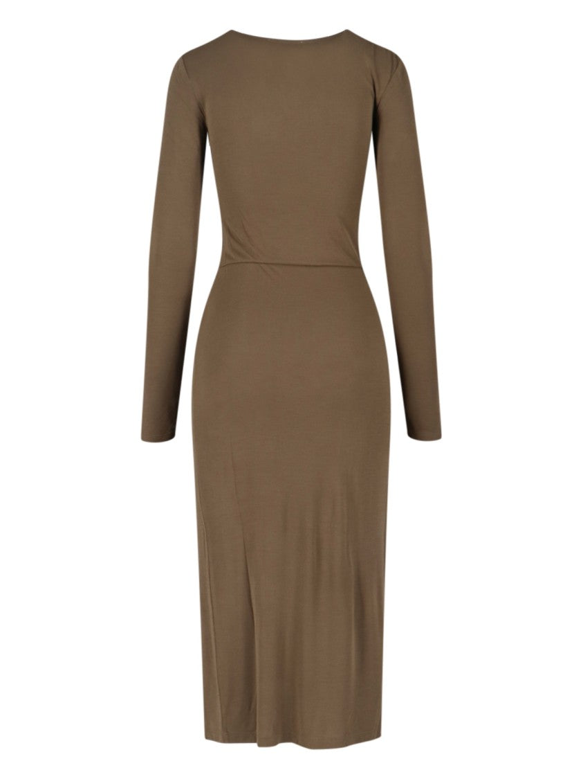 Isabel Marant Étoile Jelina Midi Dress – Green