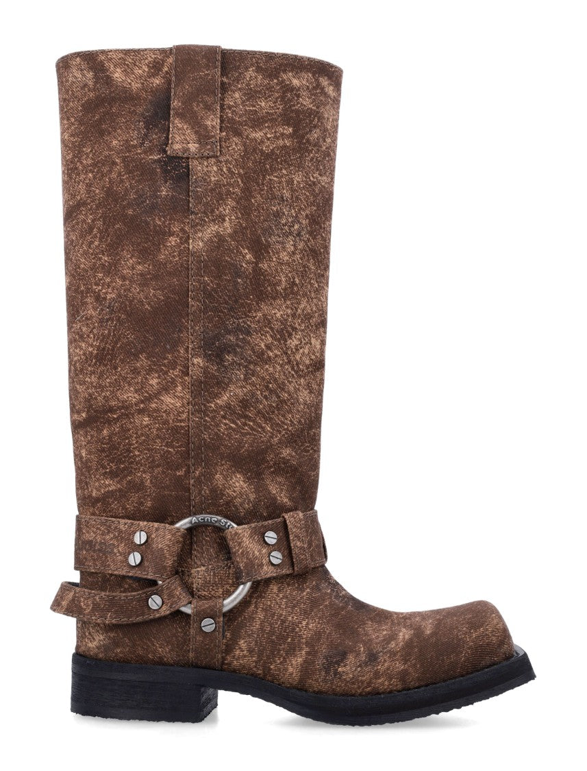 Acne Studios Balius Brushed Leather Boot