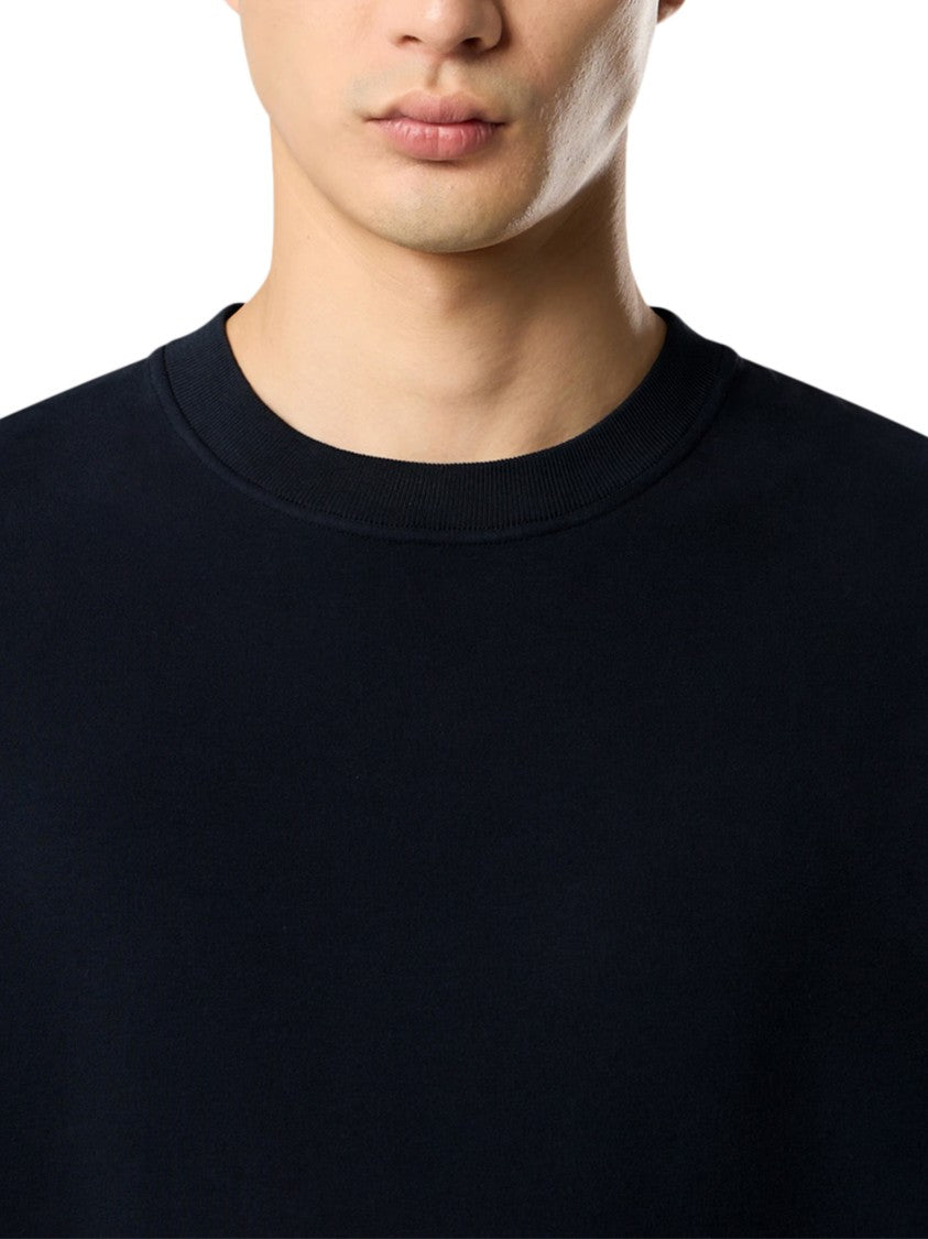 Stone Island Relaxed Fit Shrunken Crew Neck Sweater