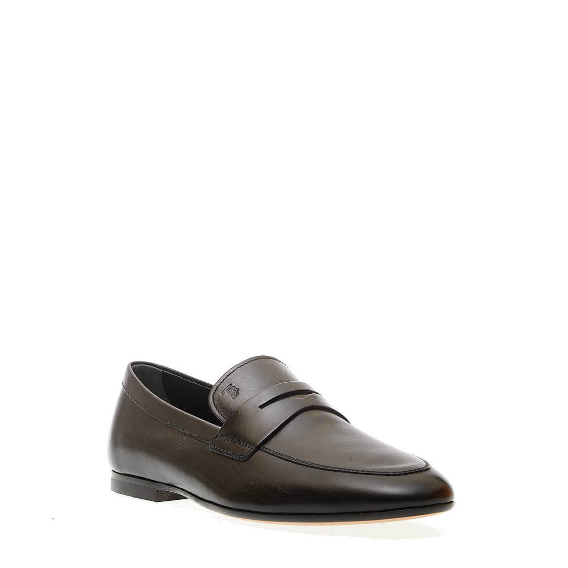 Tod's Mocassino Fondo Cuoio In Pelle Nero