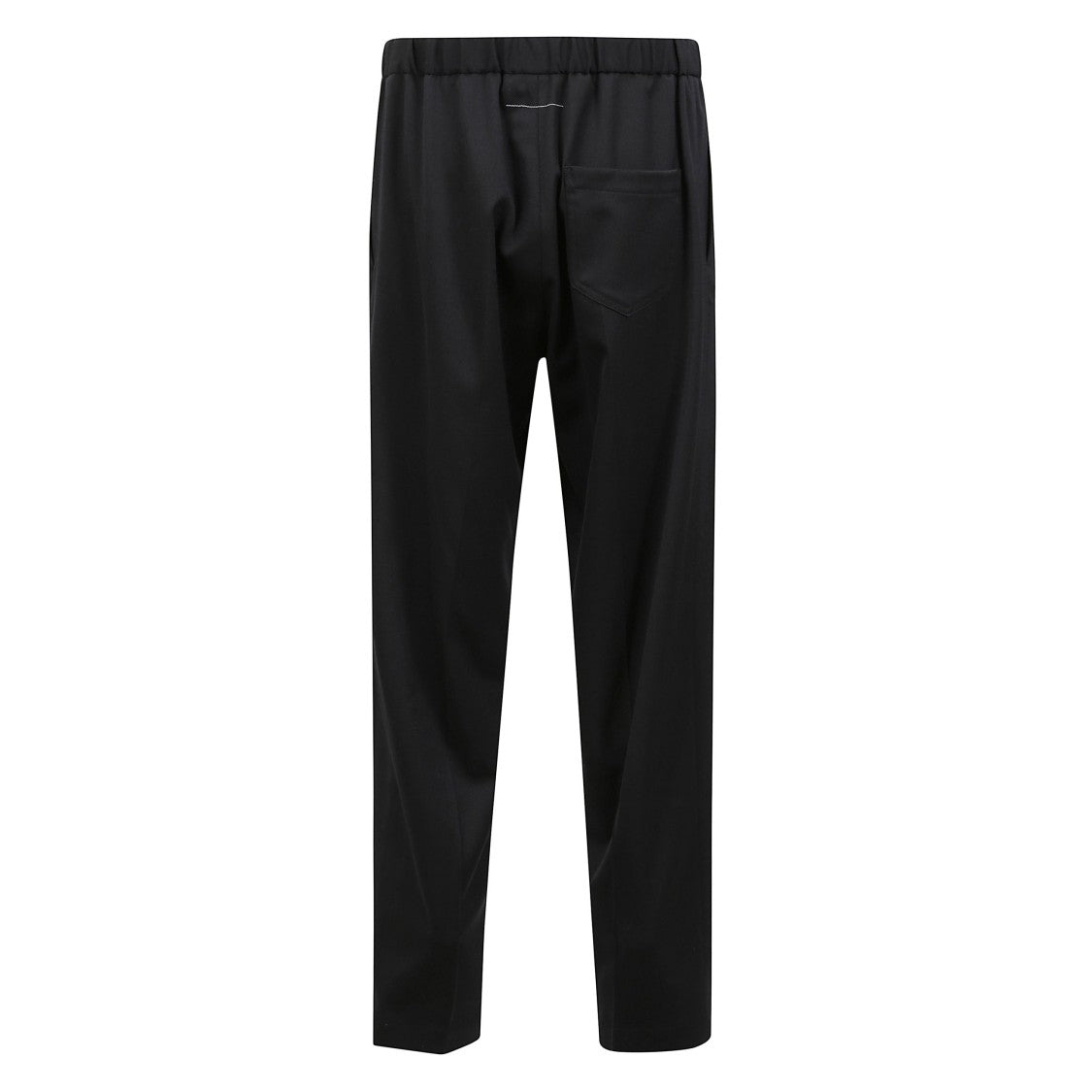 Mm6 By Maison Margiela Elastic-Waist Straight Pants
