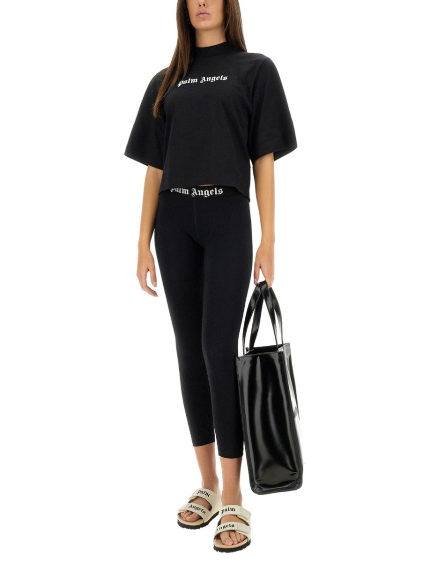 Palm Angels T-Shirt With Logo
