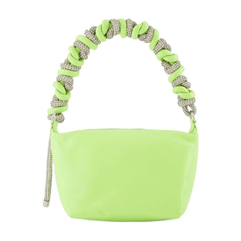Kara Phone Cord Hobo Bag With Braided Handle Detail