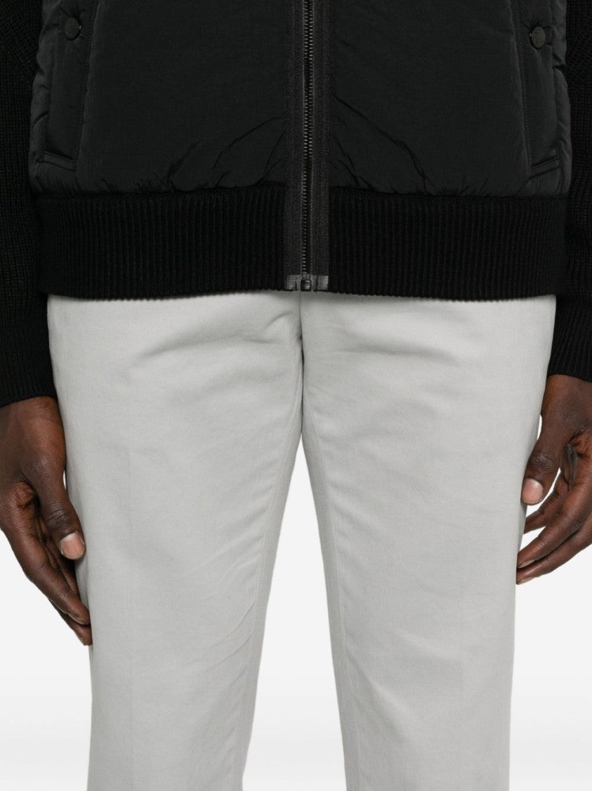 Dondup Light Grey Straight-Leg Denim Jeans