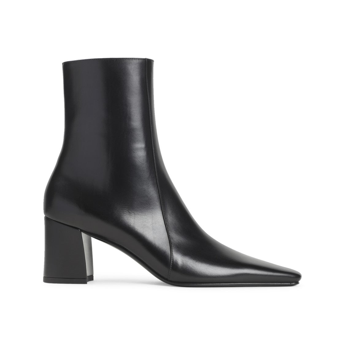 Saint Laurent Rainer Black Calf Leather Boots