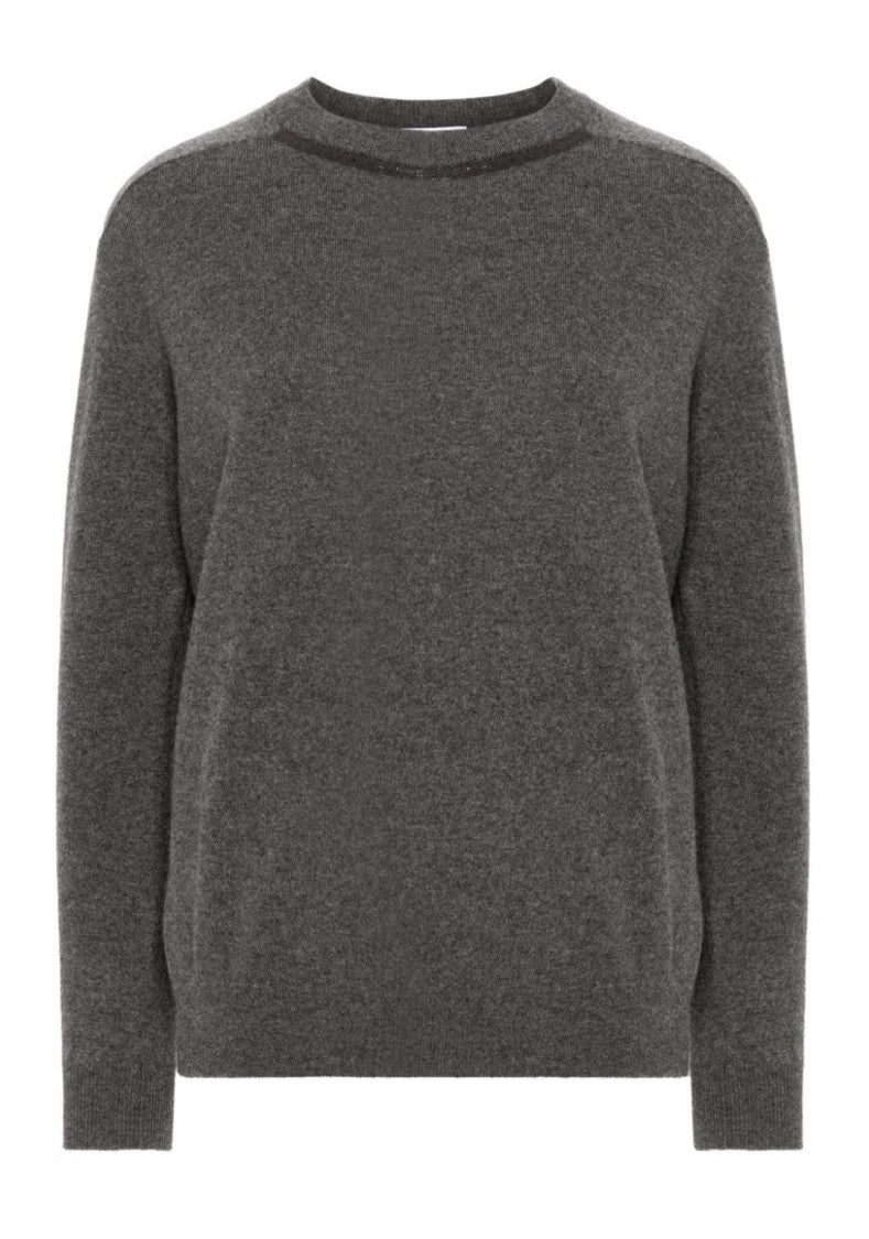 Brunello Cucinelli Round Neck Long Sleeve Knitwear