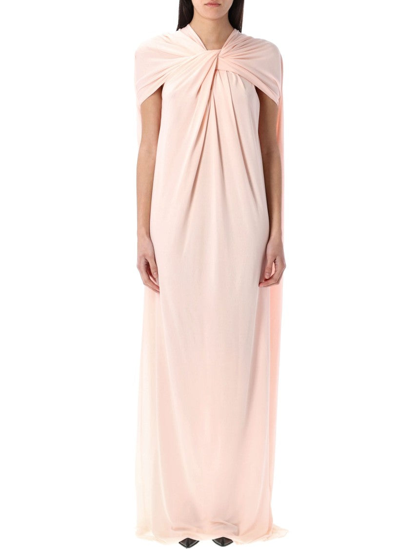 Jil Sander Knot Collar Long Gown