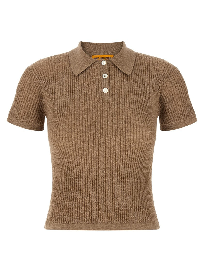 Guest In Residence 'Shrunken' Polo Shirt