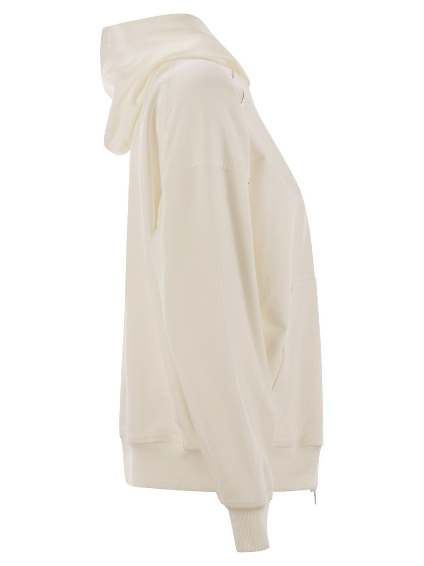 Brunello Cucinelli Lightweight Stretch Cotton Fleece Topwear