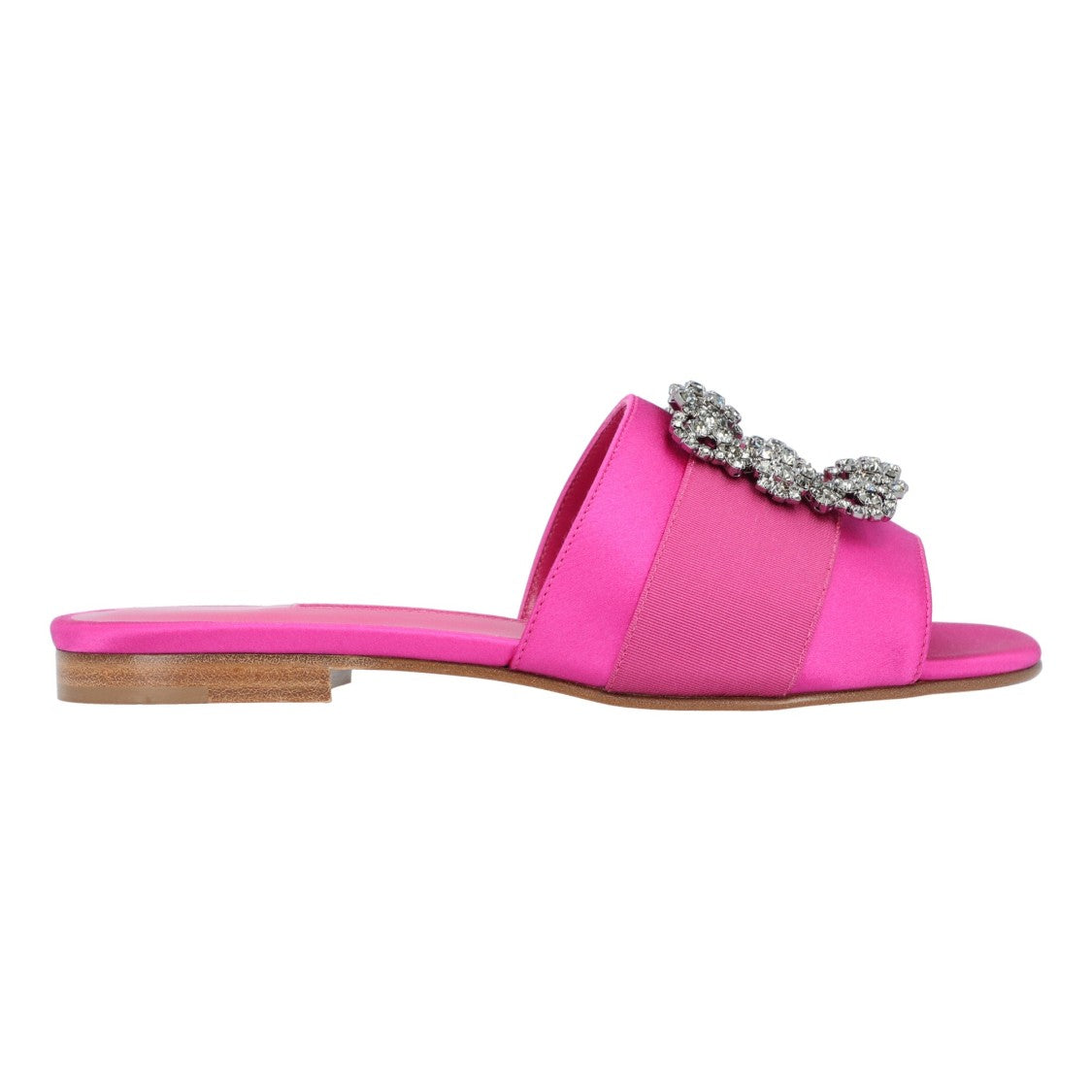 Manolo Blahnik Martamod Flat Purple
