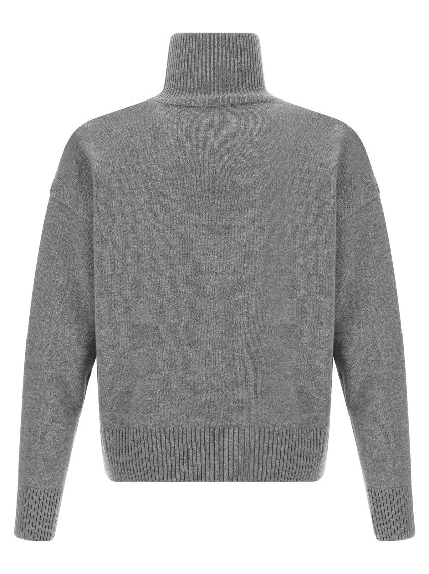 Ami Puff Logo Sweater