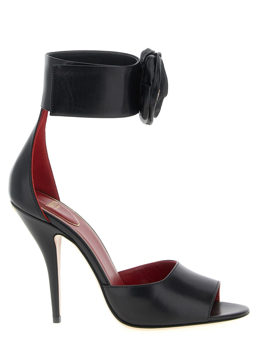 Valentino Garavani 'Drip Rose' Sandals