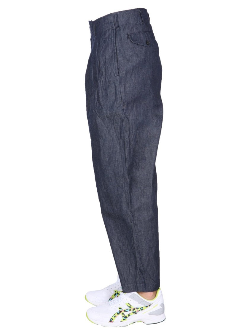Comme Des Garçons Relaxed Silhouette Straight Fit Trousers
