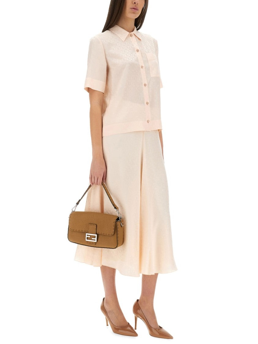 Fendi Ff Silk Shirt