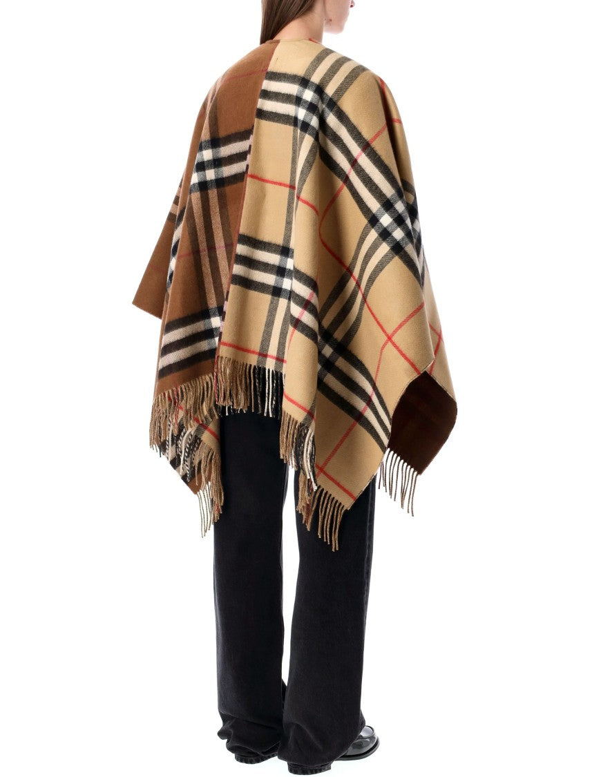 Burberry St Gnt Chk Cen Splt Cp