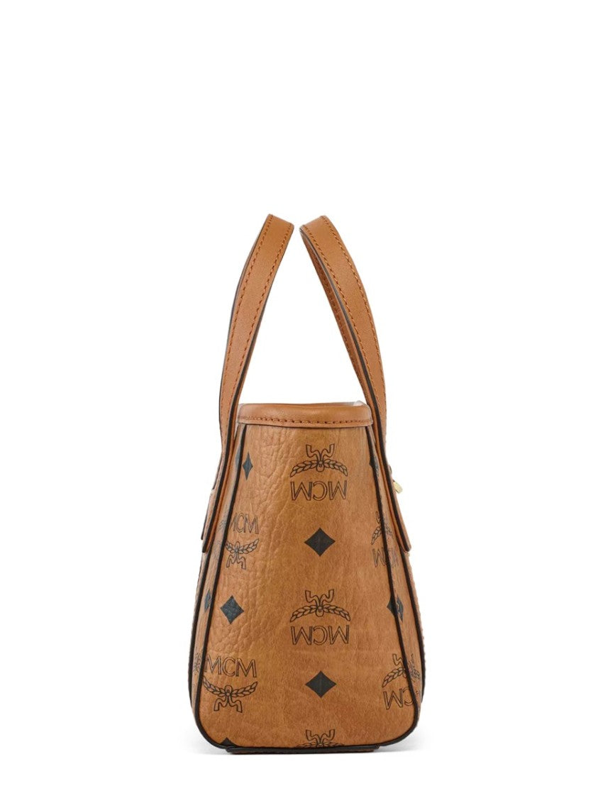 Mcm Extra-Mini "Toni Top-Zip" Bag In Visetos