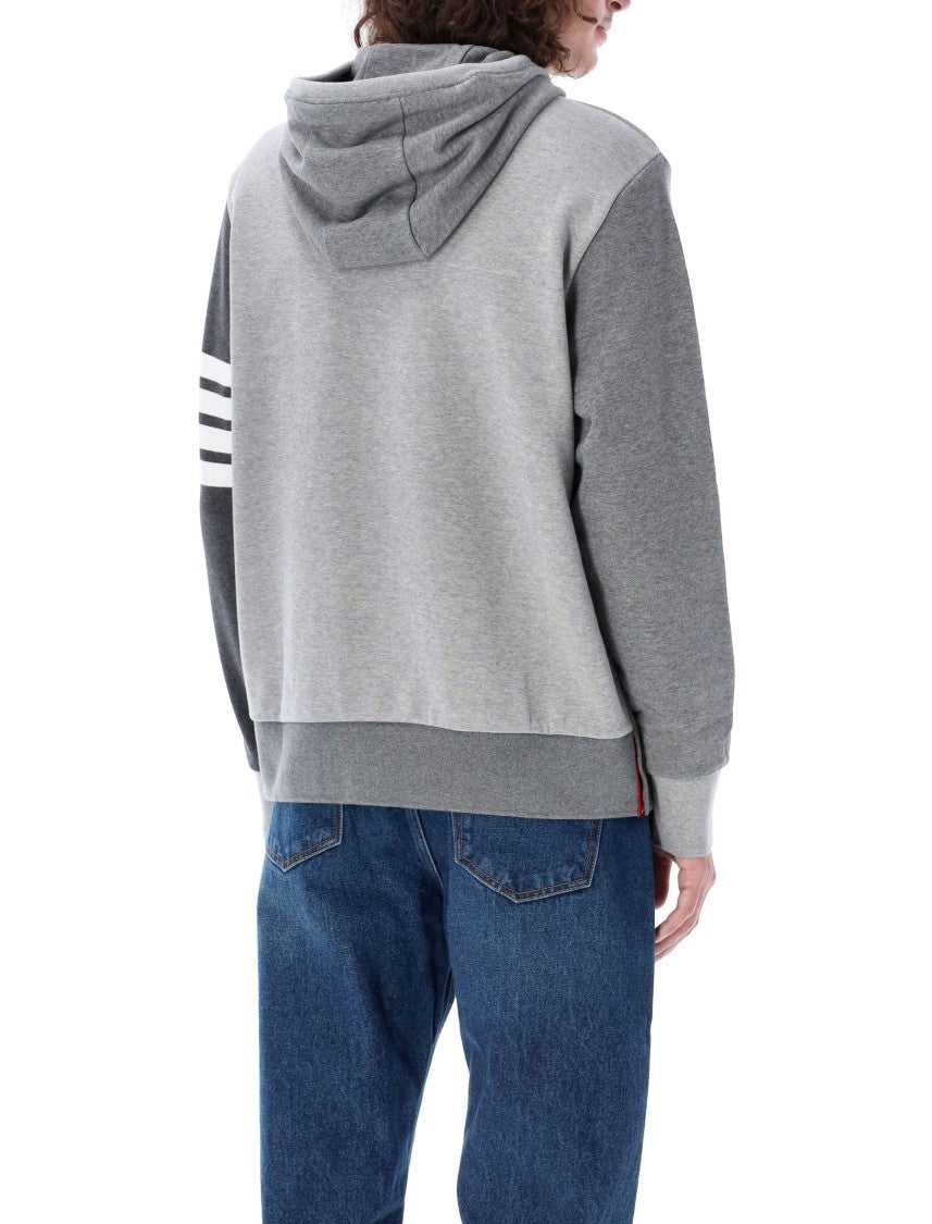 Thom Browne Hoodie Pullover W/ Tonal Fun Mix In Clas