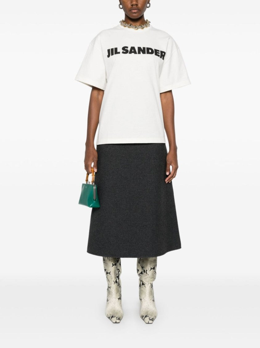 Jil Sander Oversized White T-Shirt