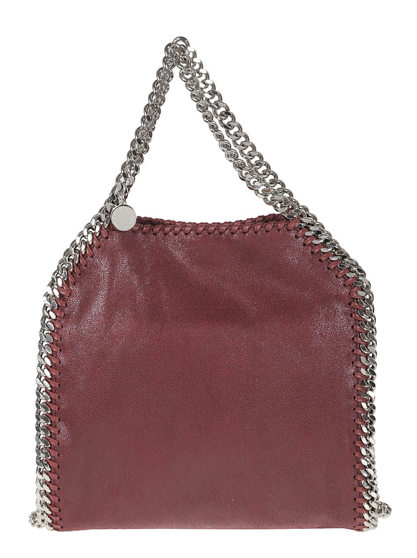 Stella Mccartney Mini Tote Eco Shaggy Deer W/Palladium Color Chain