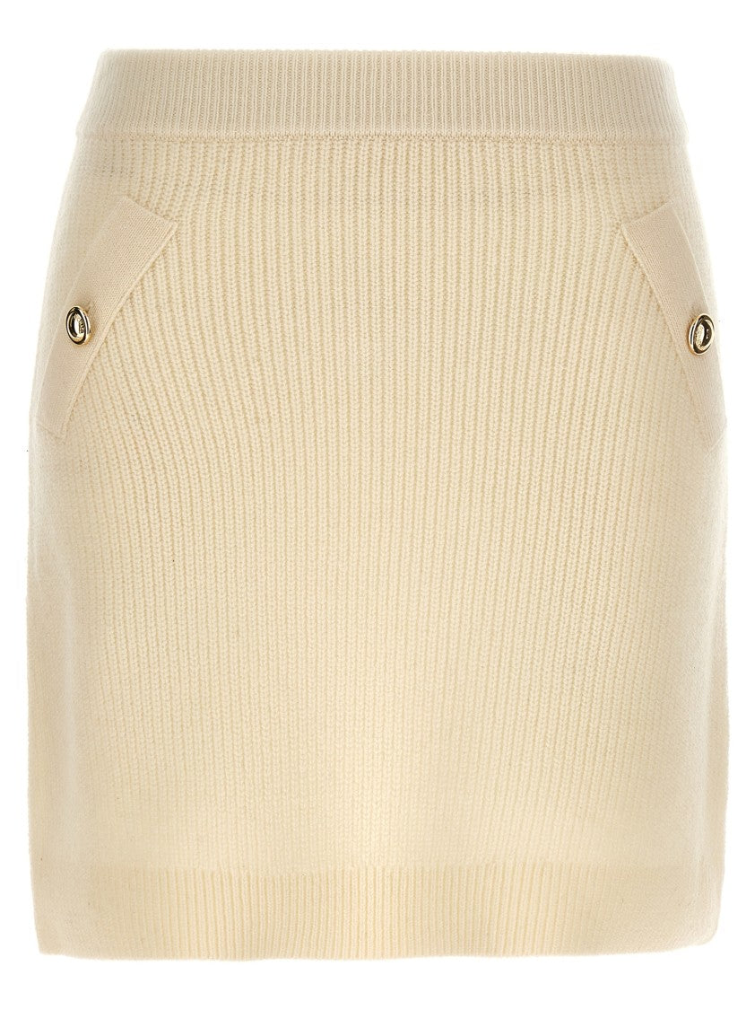 Michael Michael Kors Ribbed Knitted Skirt
