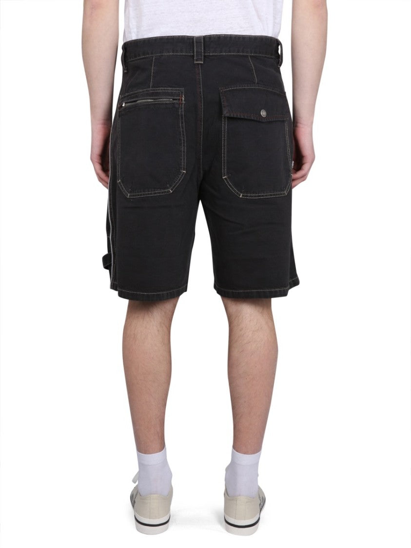 Isabel Marant Peio Denim Bermuda Shorts