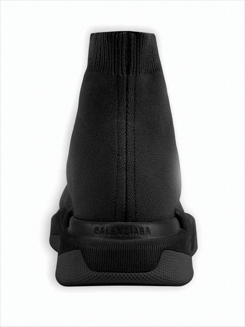 Balenciaga Chunky Sole Sock-Style Black Sneakers