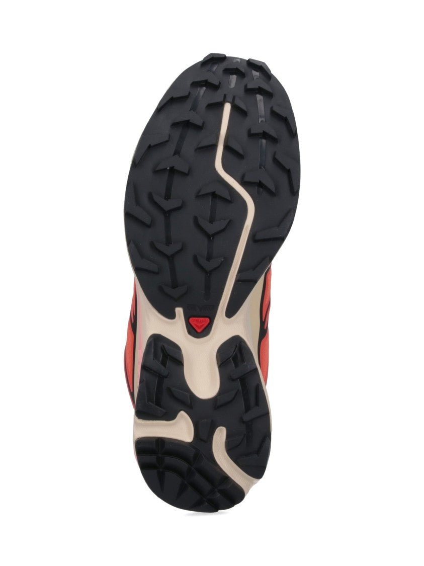 Salomon Xt-6 Sneakers In Pink Fabric "Living Coral"