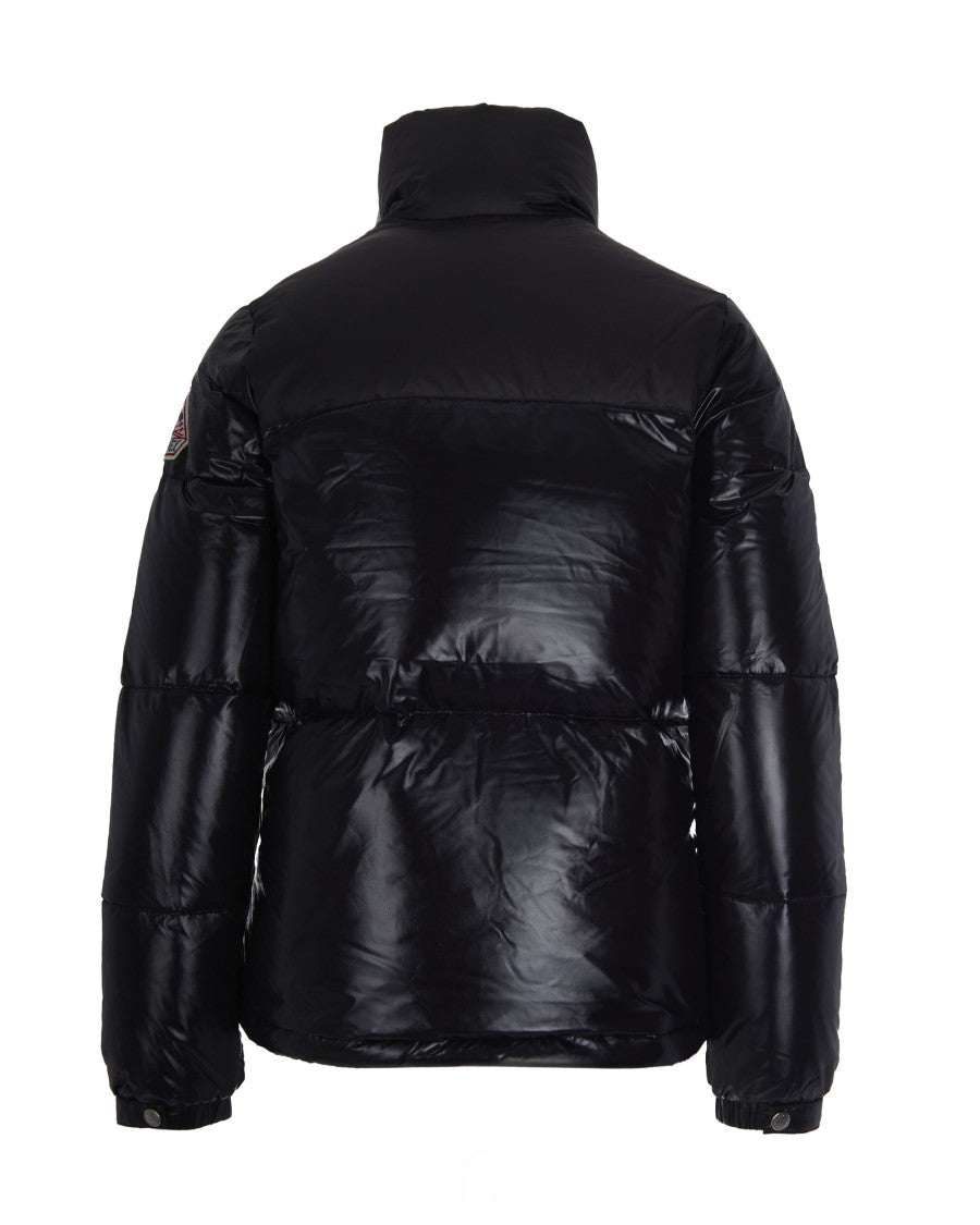 Pyrenex Fitted Puffer Jacket With Shiny Nylon Finish