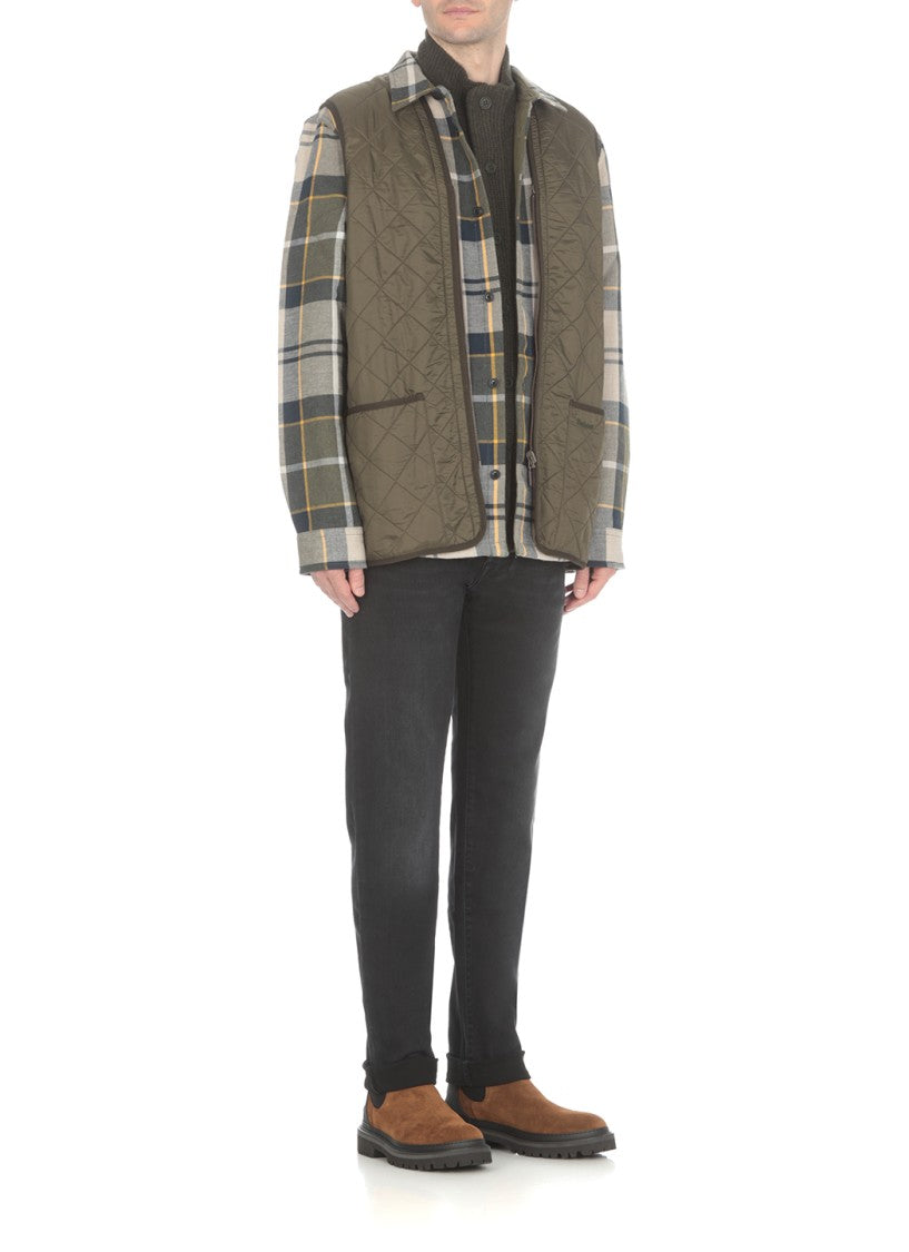 Barbour Green Sleevelees Quilted Jacket