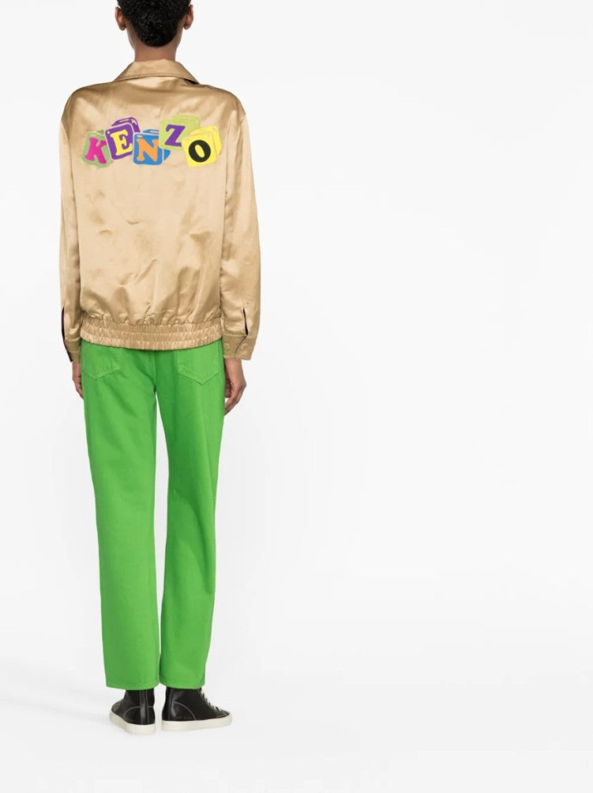 Kenzo Reversible Jacket With Striking Floral Boke Pattern