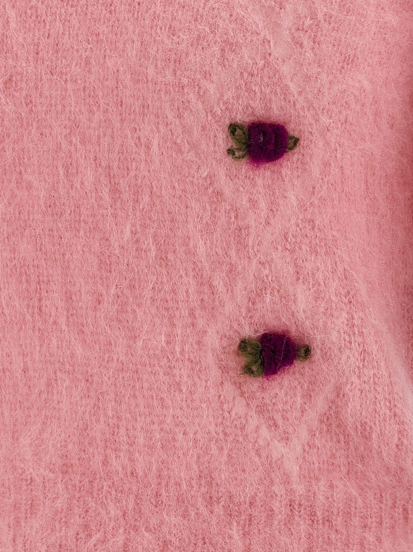 Alessandra Rich 'Carded Mohair' Sweater