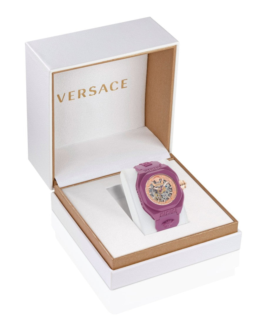Versace V-Legend Skeleton Automatic Watch