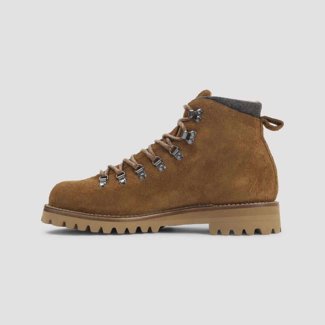 Church's Rugged Brown Suede Ankle Boots With Padded Collar And Durable Sole