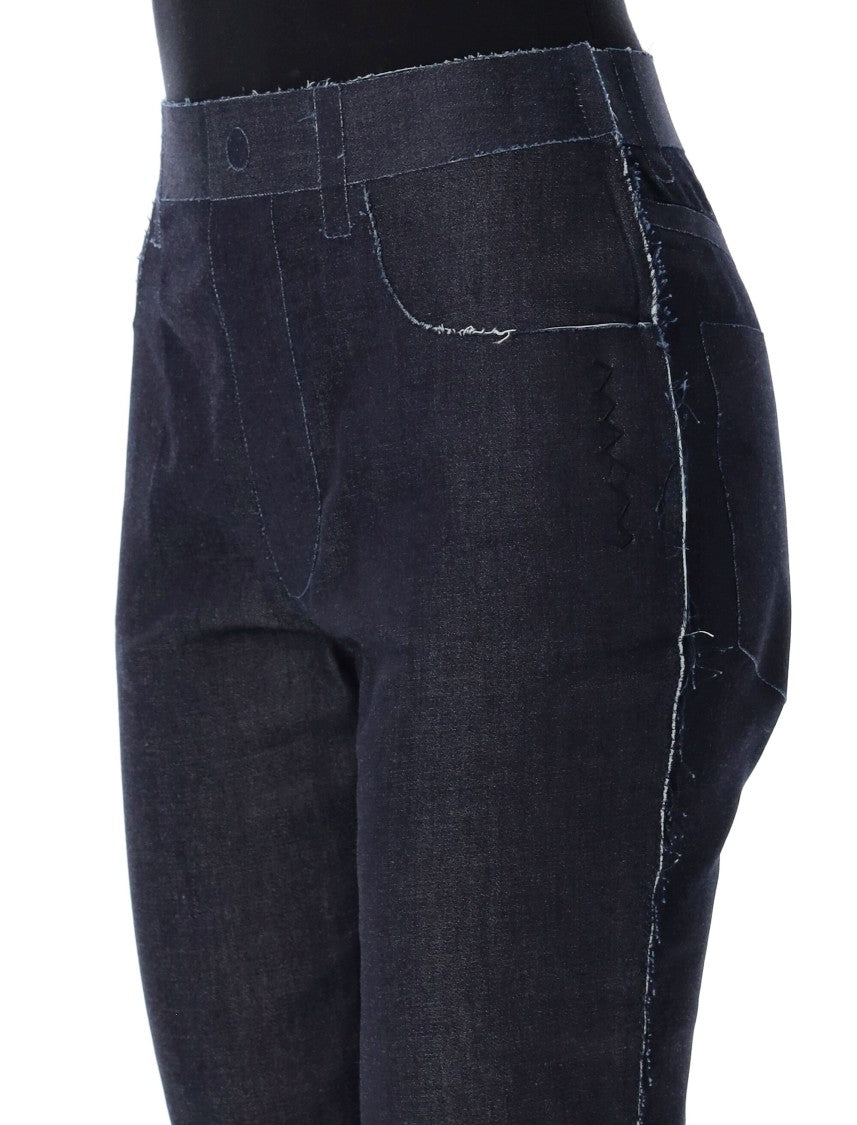 Marni High-Waisted Indigo Slim Fit Denim Pants