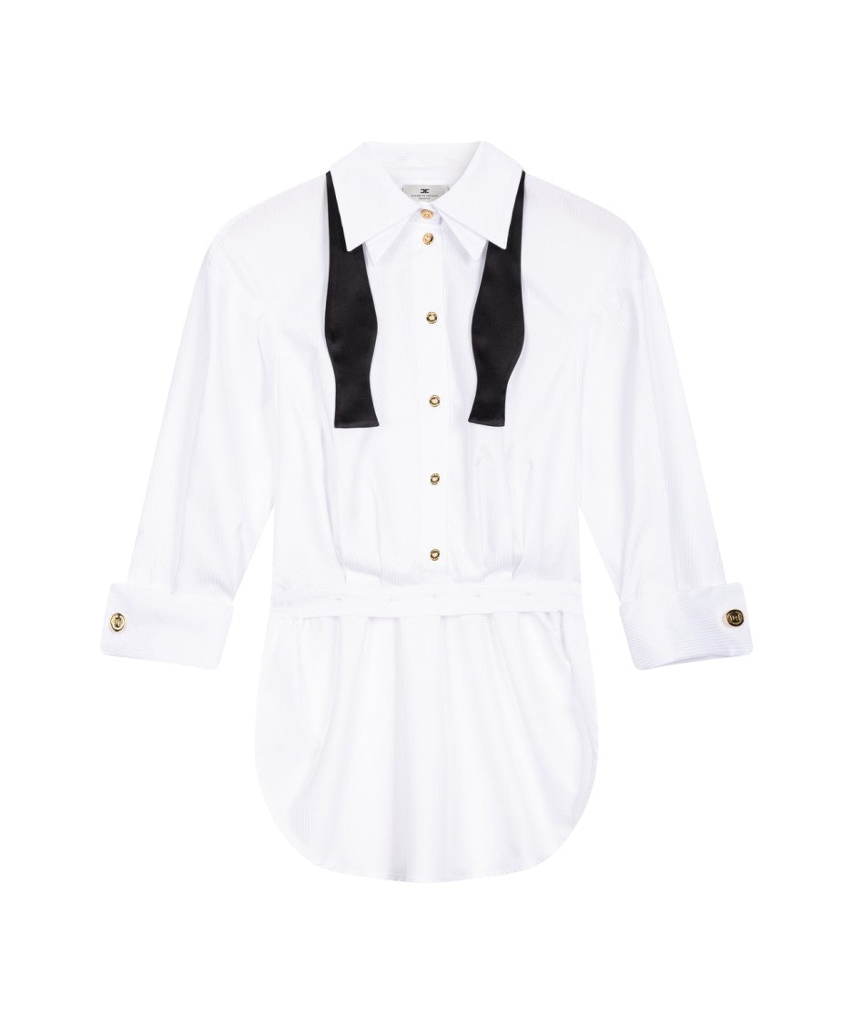 Elisabetta Franchi Suit With Bow Details
