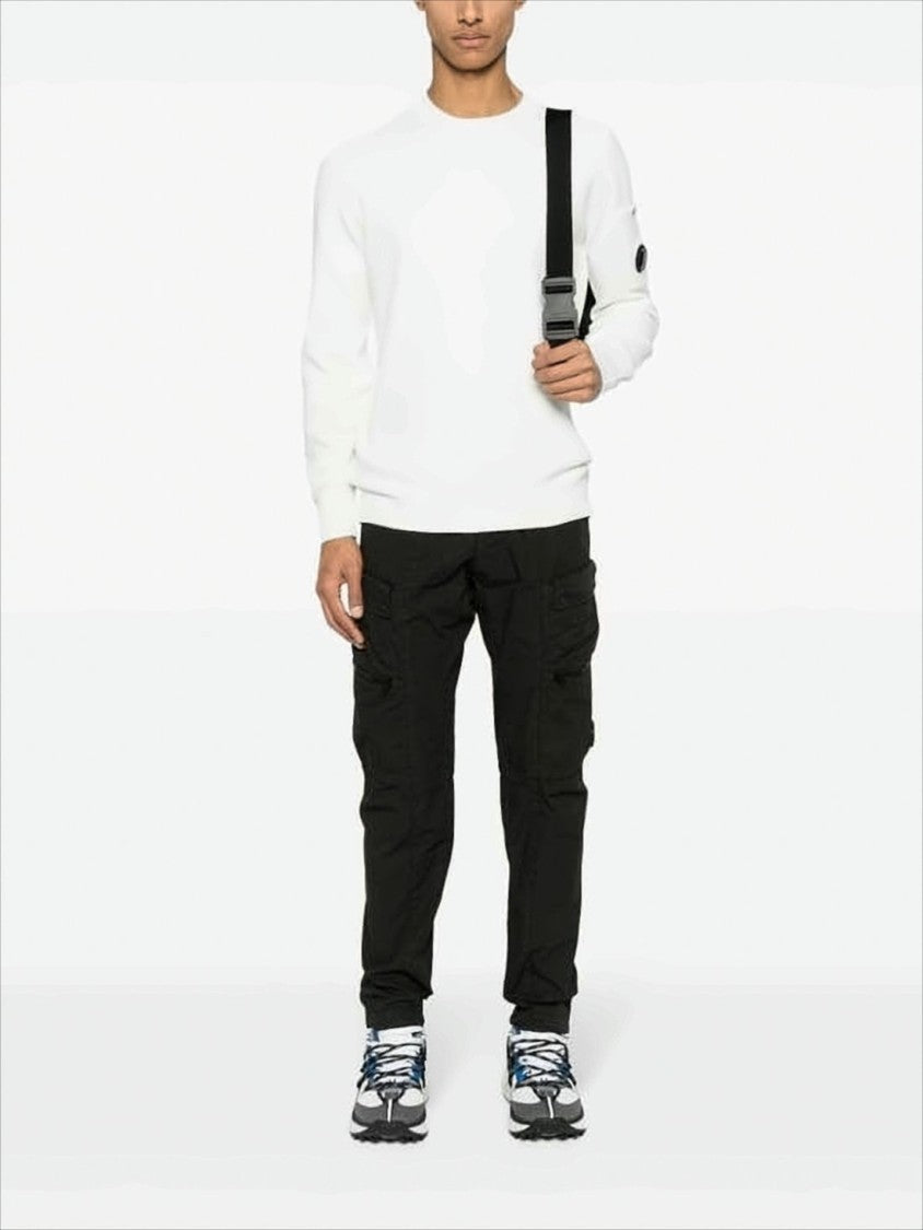 C.P. Company Straight-Fit Cargo Pants With Subtle Lens Detail