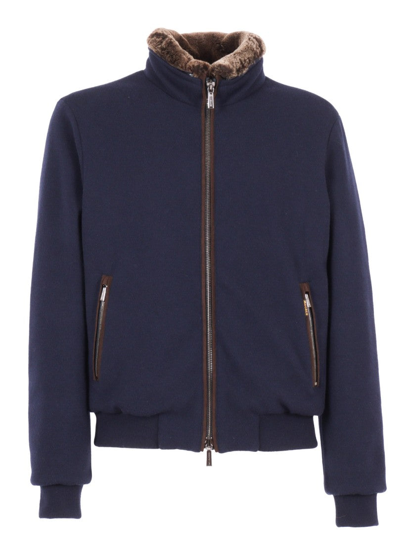 Moorer Bellati-Mrw Jacket With Plush Lining