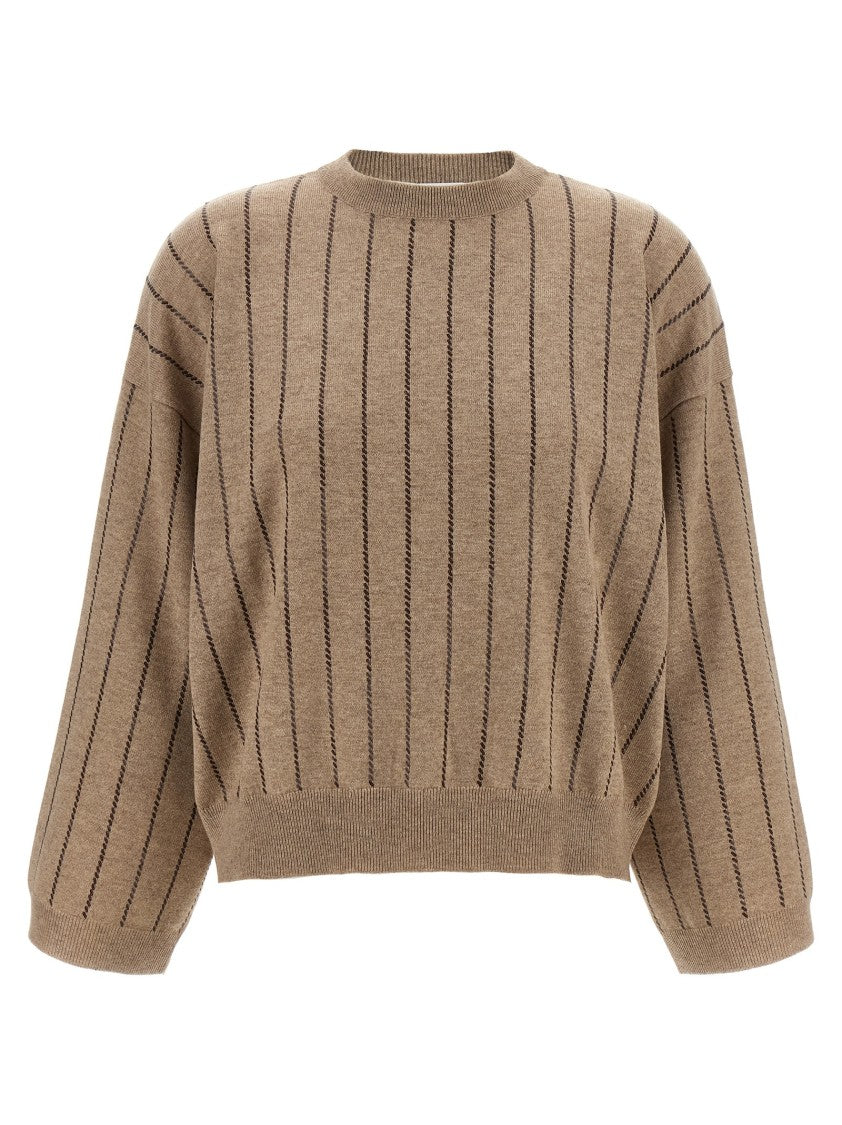 Brunello Cucinelli Sequin Cashmere Sweater