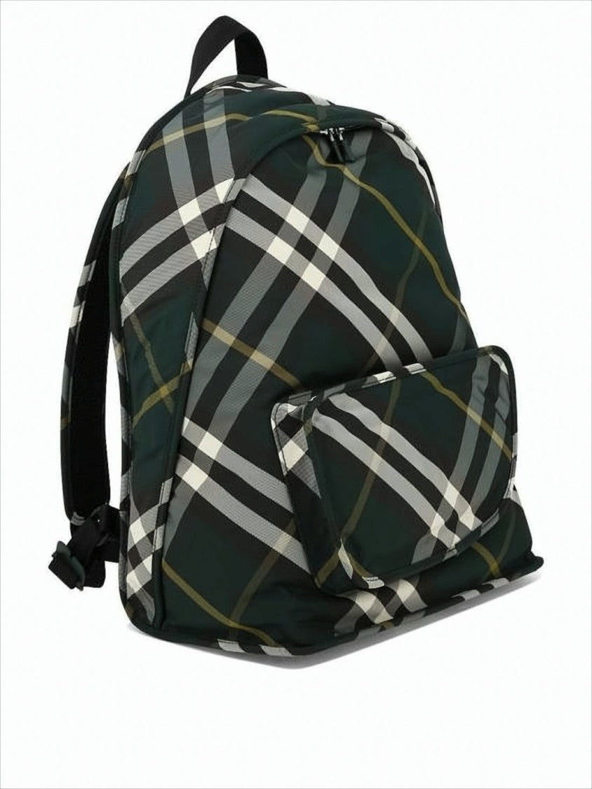 Burberry Black Nylon Backpack