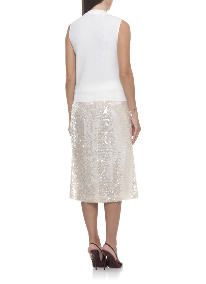 Peserico Ivory Wool Top