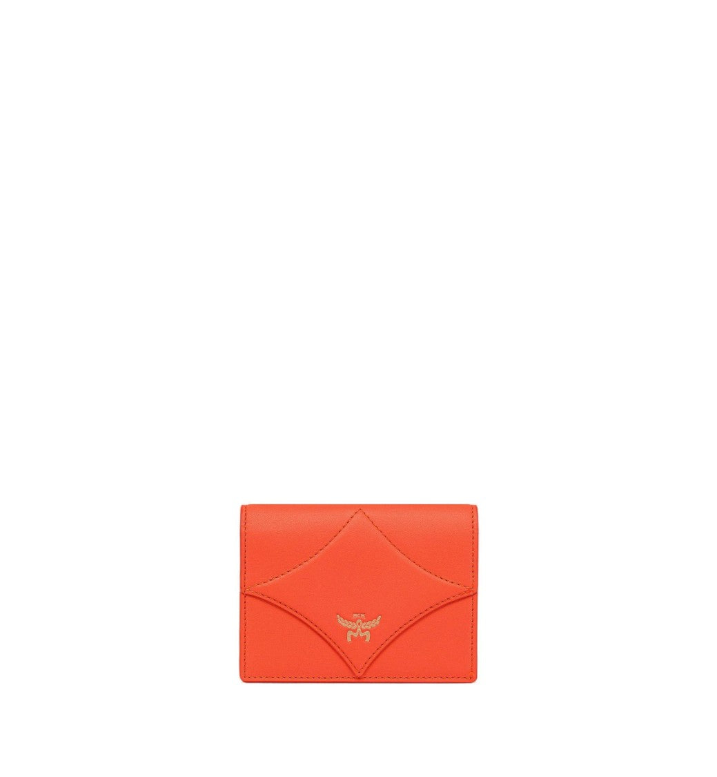 Mcm Mini Wallet In Quilted Spanish Calfskin
