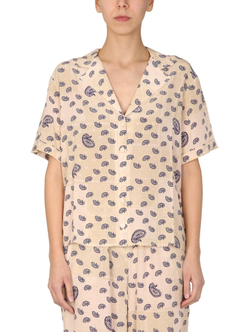 Être Cécile Paisley Print Shirt