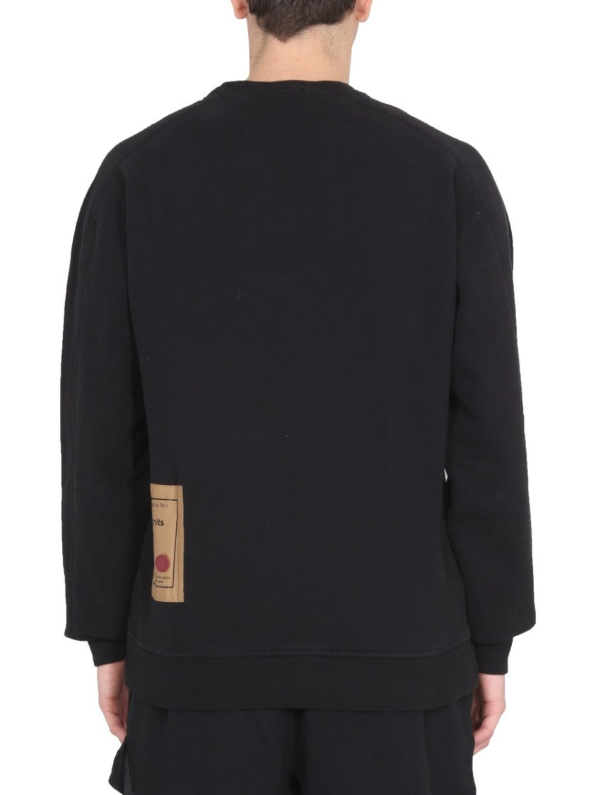 Ten C Relaxed Fit Crewneck Sweatshirt